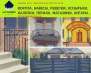 Ворота распашные, ворота откатные, навесы, козырьки, ангары, балкон, перила