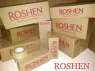 Коробки картонные с логотипом Рошен (Roshen). Разового использования.. Разное - Покупка/Продажа