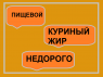 Куриный жир пищевой