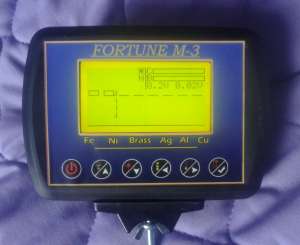 Металлоискатель Фортуна М3 в корпусе PL2943 с большим дисплеем - изображение 1