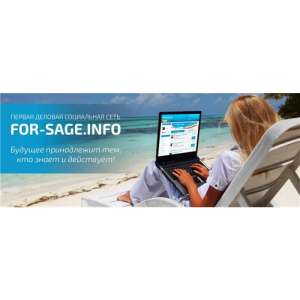 Бизнес в интернете с компанией For-sage info - изображение 1