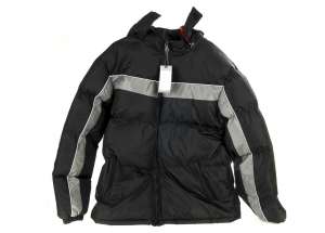 Куртка мужская зимняя, мужской, черный-серый - изображение 1