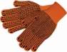 Перейти к объявлению: Перчатки трикотажные оранжевые с ПВХ точкой, Польша