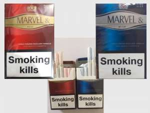 Продажа сигарет - Marvel king size Red, Blue Duty Free опт - изображение 1