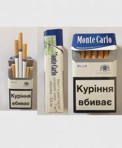 Продажа сигарет оптовая Monte Carlo blue Украинский акциз - изображение 1