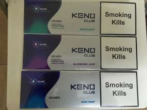 Продам сигареты KENO (жвачка, черника, яблоко-мята) - изображение 1
