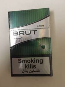 Сигареты Brut капсула - персик, лайм, мята - изображение 1