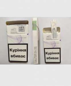 Сигареты LD super slims Violet Украинский акциз оптом - изображение 1