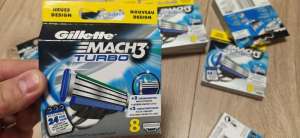 �������� ������ ���� Gillette Mach 3 Turbo 8 ������ ��� 3 ����� 8 �� - ����������� 1